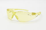 Eyres Terminator Amber Frame Amber Lens Safety Glasses 102-OP-AM