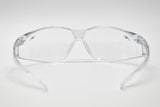 Eyres Terminator Clear Frame Clear Anti-Fog Lens Safety Glasses 102-OP-CLAF