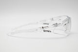 Eyres Terminator Clear Frame Clear Lens Safety Glasses 102-OP-CL