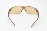 Eyres Terminator Light Brown Frame Light Brown I/O Lens Safety Glasses 102-OP-OI