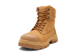 Blundstone Unisex Rotoflex Zip Safety Boot Wheat 9060