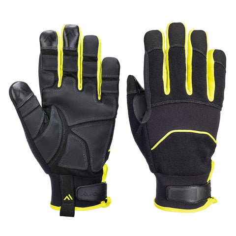 Portwest Needle Resistant Glove (Black/Yellow) A792