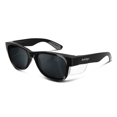 SAFESTYLE GLASSES CLASSICS BLACK FRAME TINTED LENS EYEWEAR CBT100