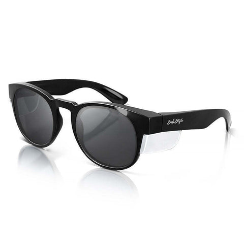 SAFESTYLE GLASSES CRUISERS BLACK FRAME TINTED LENS EYEWEAR CRBT100