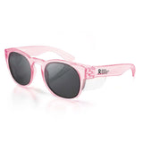 SAFESTYLE GLASSES CRUISERS PINK FRAME POLARISED LENS EYEWEAR CRPP100