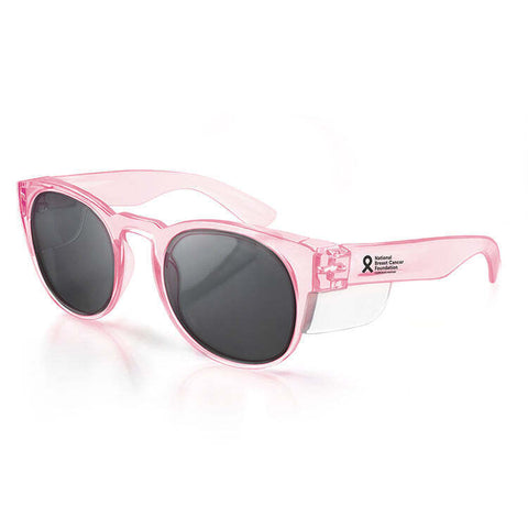 SAFESTYLE GLASSES CRUISERS PINK FRAME POLARISED LENS EYEWEAR CRPP100