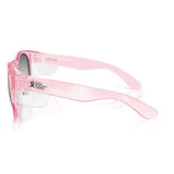 SAFESTYLE GLASSES CRUISERS PINK FRAME POLARISED LENS EYEWEAR CRPP100