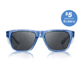 SAFESTYLE GLASSES FUSION LIFELINE BLUE FRAME POLARISED LENS EYEWEAR FBLP100