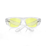 SAFESTYLE GLASSES FUSION CLEAR FRAME YELLOW LENS EYEWEAR FCY100