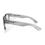 SAFESTYLE GLASSES FUSION GRAPHITE FRAME CLEAR LENS EYEWEAR FGC100