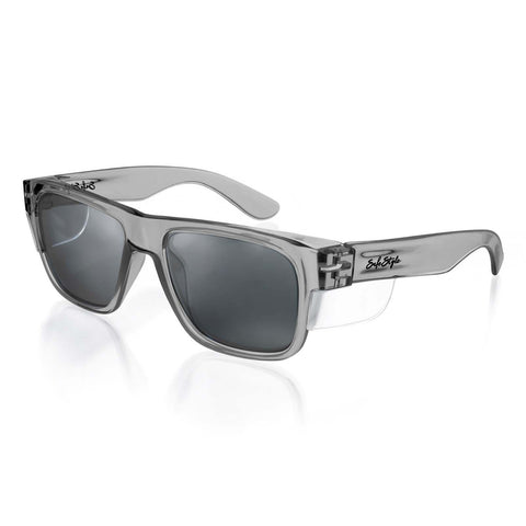 SAFESTYLE GLASSES FUSION GRAPHITE FRAME POLARISED LENS EYEWEAR FGP100