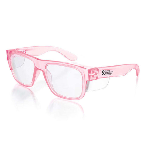 SAFESTYLE GLASSES FUSION PINK FRAME CLEAR LENS EYEWEAR FPC100