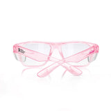 SAFESTYLE GLASSES FUSION PINK FRAME CLEAR LENS EYEWEAR FPC100