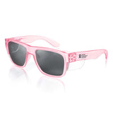 SAFESTYLE GLASSES FUSION PINK FRAME POLARISED LENS EYEWEAR FPP100
