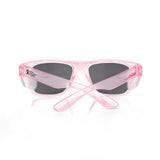 SAFESTYLE GLASSES FUSION PINK FRAME POLARISED LENS EYEWEAR FPP100
