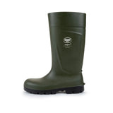 Bekina Steplite EasyGrip, Steel Toe Cap (S4) Gumboot (Green) XAN1P-9180A