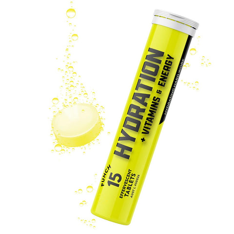 THORZT EFFERVESCENT TABLETS - HYDRATION + VITAMINS & ENERGY PUNCH THEV15-PU