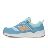 New Balance Womens Elite Lite Safety Shoes (Milky Blue/Orange)