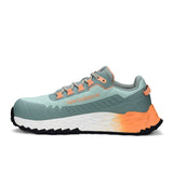 New Balance Womens Fresh Foam Cremorne Safety Shoe (Aqua/Pumpkin)