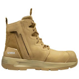Uvex 3 X-Flow Zip Sided Safety Boots (Wheat)