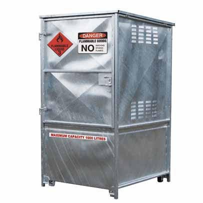 1000L MAXBund-Metal Dangerous Goods Storage MBDGS-010