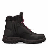 Oliver 49 Series Womens Black or Wheat Zip Side Safety Boot