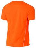 Bisley Hi Vis Cool Mesh S/S Tee c/w Reflective Piping BK1426