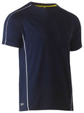 Bisley Cool Mesh S/S Tee c/w Reflective Piping BK1426