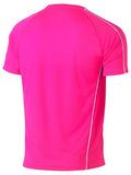 Bisley Cool Mesh S/S Tee c/w Reflective Piping BK1426
