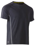 Bisley Cool Mesh S/S Tee c/w Reflective Piping BK1426