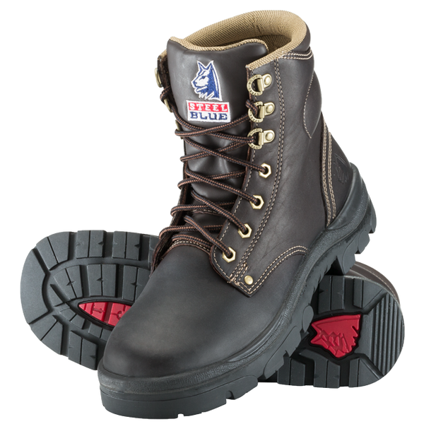 Steel blue non safety boots sale