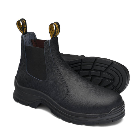 Blundstone Unisex Elastic Sided Series Safety Boot (Black Ramber) 310