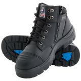 Steel Blue Parkes Zip Scuff 312658