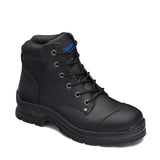Blundstone Unisex Lace Up Safety Boot (Black Ramber) 313