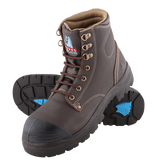 Steel Blue Argyle Bump Cap Safety Boot 332102