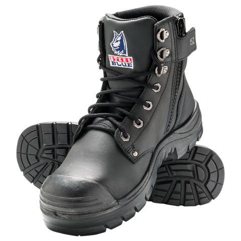 Steel Blue - Argyle Zip Nitrile/Bump Cap/PR Midsole 382152