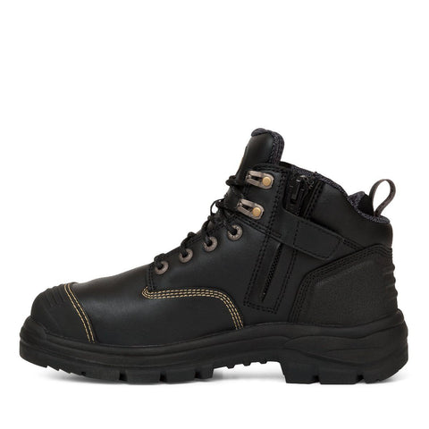 Oliver 55 Series 130MM Zip Sided Hiker Boot (Black) 55-340Z