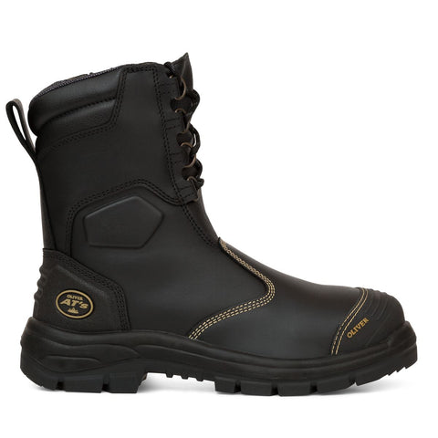 Oliver 55 Series BlackHi Leg Zip Sided Boot 55-380