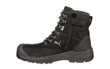 Puma Conquest Waterproof Zip Side Safety Boot (Black) 630737