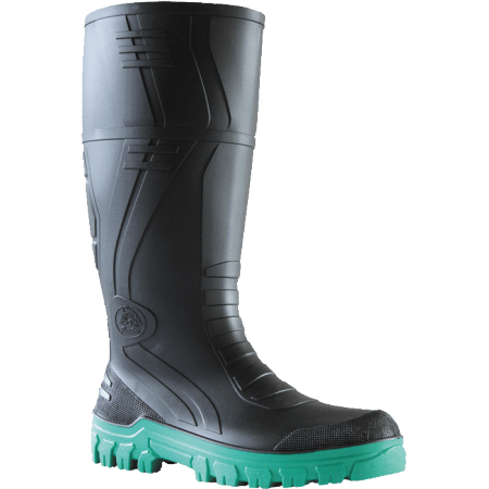 Bata Jobmaster 3 BlackGreen PVC 400mm Non Safety Gumboot 892-67280