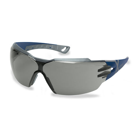 Uvex Pheos CX2 Spectacles Blue/Grey Frame (Grey Lens) 9198-301