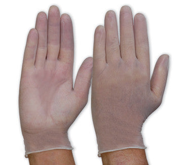 Pro Choice Clear Vinyl Gloves Powder Free DVNPF