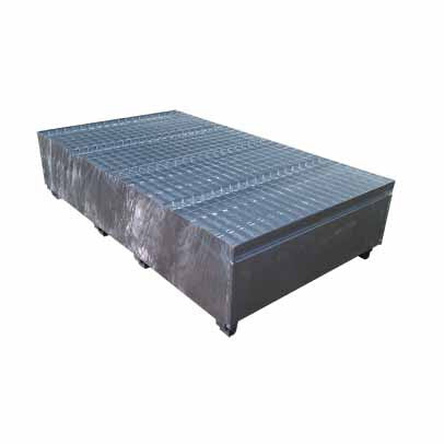 Galvanised Metal Double IBC Bund MAX-BP04