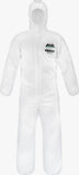Lakeland SafeGard 76 Disposable Type 5-6 Coverall (White) SMMS428WE