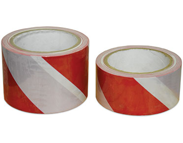Floor Marking Tape (Red/White) 48mm x 22mm TAPEFMRW48-22
