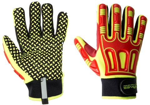 Snakes Impact Anti-Vibe Cut 5 Resistant Glove  G409R