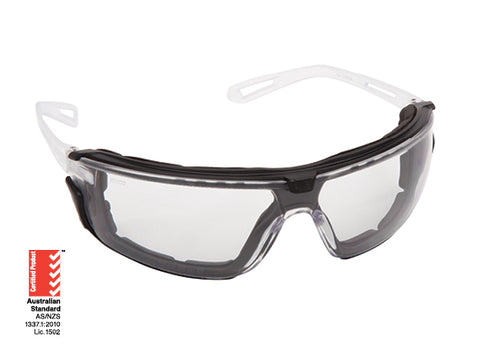 Force360 Air Clear Lens Safety Spectacle c/w Gasket EFPR800G