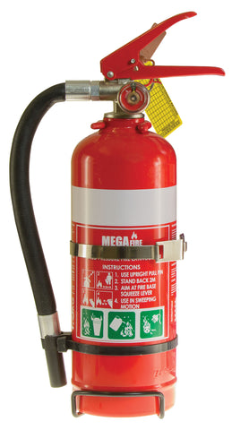 1.5kg ABE Fire Extinguisher c/w Vehicle Bracket MF15ABE