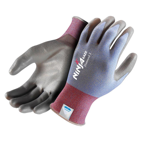 Ninja Razr Diamond C3 Glove Sky Blue NIDIAMNC3