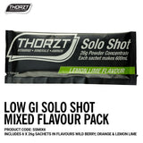 Thorzt Low GI Solo Shot Mixed Flavour Pack (6 x 26gm) SSMIX6